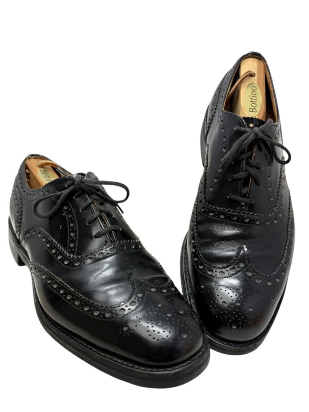 Vintage Church's Hartwell Leather Custom Grade Wingtip Oxfords Size 9.5 US